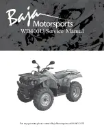 Baja WD400U Service Manual preview