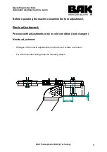 Предварительный просмотр 6 страницы BAK Thermoplastic Welding Technology LARON Version 2 Operating Instructions Manual