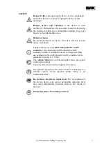 Preview for 2 page of BAK Thermoplastic Welding Technology RION Operating Manual