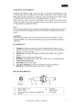 Preview for 3 page of BAK Thermoplastic Welding Technology RION Operating Manual