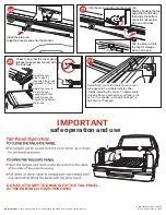 Предварительный просмотр 4 страницы BAK BAKFlip G2 Installation Sheet