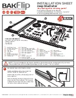 BAK bakFlip Installation Sheet предпросмотр