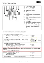 Предварительный просмотр 7 страницы BAK C-2300 Operating Manual