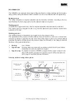 Preview for 3 page of BAK Comon Operating Manual