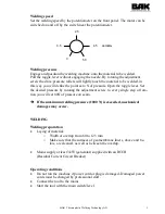 Preview for 5 page of BAK proton Operating Manual