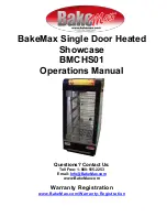 Preview for 1 page of Bake Max BMCHS01 Operation Manual