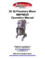 Bake Max BMPM020 Operation Manual preview