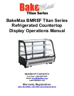 Preview for 1 page of Bake Max BMREF Titan Series Operation Manual