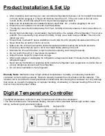 Preview for 3 page of Bake Max BMREF Titan Series Operation Manual