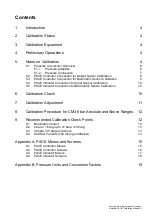 Preview for 2 page of Baker Hughes Druck PACE Series Calibration Manual