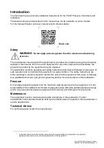 Preview for 4 page of Baker Hughes Druck PACE Series Calibration Manual