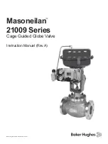 Baker Hughes Masoneilan 21009 Series Instruction Manual предпросмотр