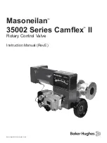 Baker Hughes Masoneilan 35002 Series Camflex II Instruction Manual предпросмотр