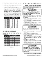 Предварительный просмотр 15 страницы Baker Hughes Masoneilan 35002 Series Camflex II Instruction Manual