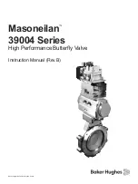 Baker Hughes Masoneilan 39004 Series Instruction Manual предпросмотр