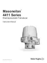 Предварительный просмотр 1 страницы Baker Hughes Masoneilan 4411 Series Instruction Manual