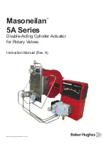 Baker Hughes Masoneilan 5A Series Instruction Manual предпросмотр