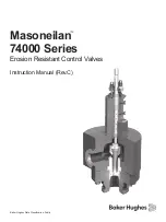 Baker Hughes Masoneilan 74000 Series Instruction Manual preview