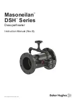 Предварительный просмотр 1 страницы Baker Hughes Masoneilan DSH Series Instruction Manual