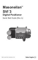 Preview for 1 page of Baker Hughes Masoneilan SVI3 Quick Start Manual