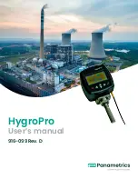 Baker Hughes Panametrics HygroPro User Manual предпросмотр