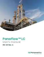 Baker Hughes Panametrics PanaFlow LC User Manual предпросмотр