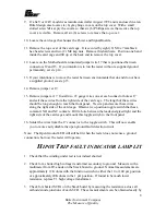 Предварительный просмотр 8 страницы Baker Instrument Company D6000 Digital Troubleshooting Procedures & Fault Listing