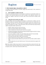 Preview for 20 page of Baker Ruskinn Bugbox UM-016 User Manual