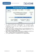 Preview for 16 page of Baker Ruskinn Sci-tive SI-046 Service Procedure