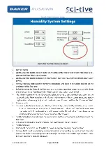 Preview for 30 page of Baker Ruskinn Sci-tive SI-046 Service Procedure