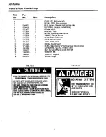 Preview for 7 page of Baker 1692371 Parts Manual