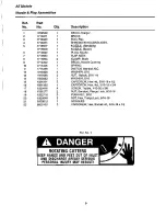 Предварительный просмотр 11 страницы Baker 1692371 Parts Manual