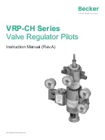 Предварительный просмотр 1 страницы Baker Becker VRP-CH Series Instruction Manual