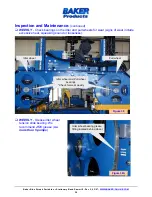 Preview for 38 page of Baker Blue Streak 3640E User Manual