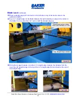 Preview for 48 page of Baker Blue Streak 3640E User Manual