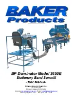 Предварительный просмотр 1 страницы Baker BP Dominator 3650E User Manual