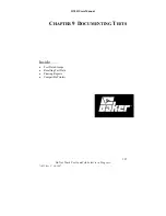 Предварительный просмотр 107 страницы Baker D30R User'S Manual & Operating Instructions