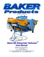 Preview for 1 page of Baker DeDuster M6 User Manual