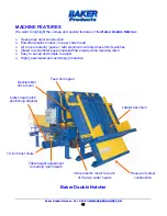 Preview for 11 page of Baker Double Notcher User Manual