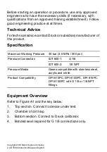 Предварительный просмотр 6 страницы Baker Druck ics IDT 600 Instruction Manual