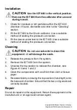 Предварительный просмотр 7 страницы Baker Druck ics IDT 600 Instruction Manual