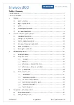 Preview for 3 page of Baker Invivo2 300 UM-010 User Manual