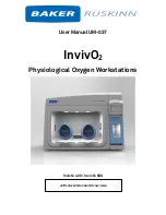 Preview for 1 page of Baker InvivO2 400 User Manual