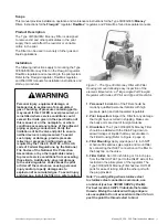 Preview for 3 page of Baker Mooney 30 Instruction Manual