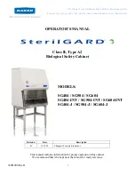 Baker SterilGARD e3 SG404 Operator'S Manual preview