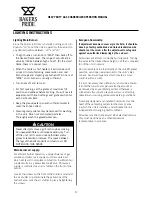 Preview for 11 page of Bakers Pride BPHD-CB-2460i Operation Manual