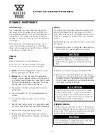 Preview for 13 page of Bakers Pride BPHD-CB-2460i Operation Manual