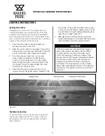 Preview for 8 page of Bakers Pride CBBQ Series Operation Manual