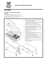 Preview for 11 page of Bakers Pride CBBQ Series Operation Manual