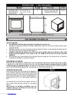 Preview for 3 page of Bakers Pride Cyclone BP-200 Installation And Operating Instructions Manual